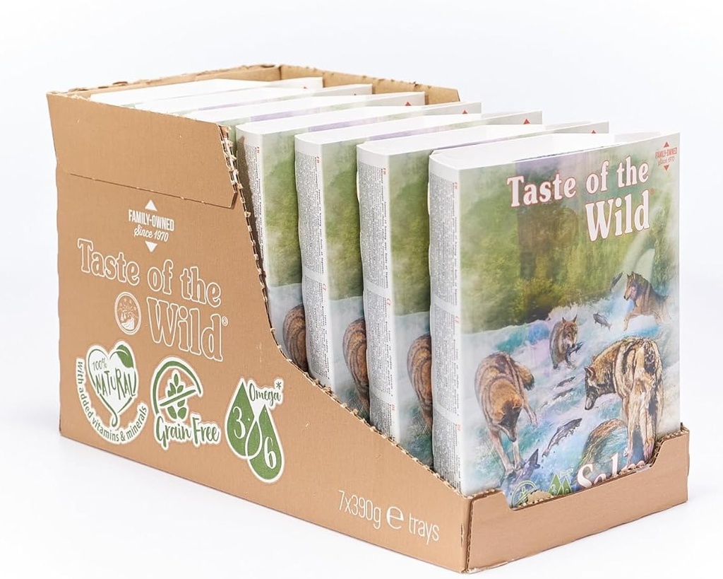 Taste Of The Wild Salmon And Herring Tray In Pate – 390g