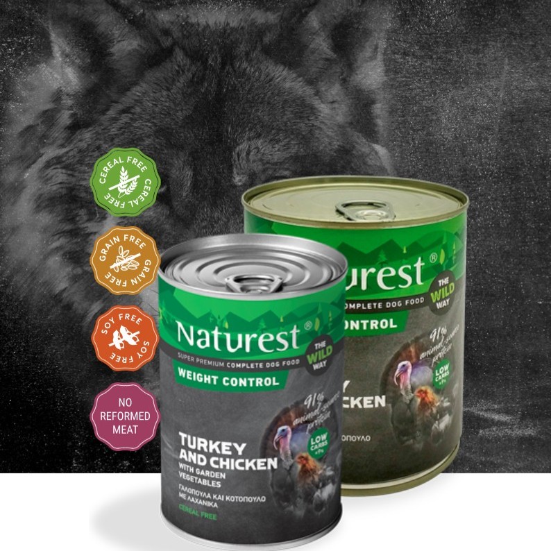 Pet Interest Naturest Weight Control Lamb With Garden Vegitables 400g Can