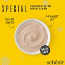 Schesir Special Mousse Exigent Chicken with Duck Liver 70g