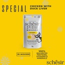 Schesir Special Mousse Exigent Chicken with Duck Liver 70g