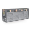 Schesir After Dark Can for Cat Variety Pack in Broth 12X80g (Chicken with Quail Egg, Beef & Duck)