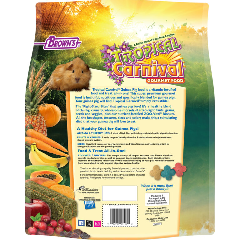 Browns Tropical Carnival Guinea Pig Food 
