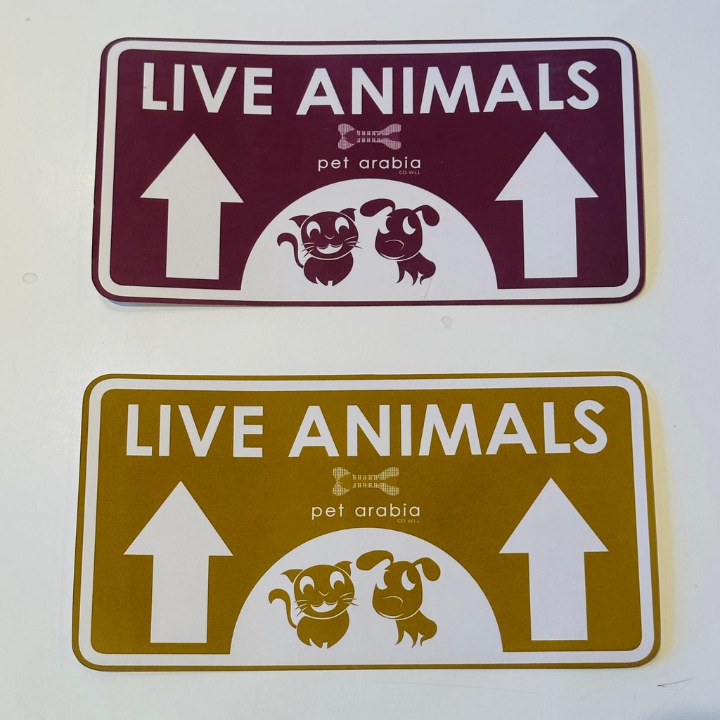 Pets.Love.Earth Live Animal Sticker