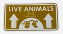 Pets.Love.Earth Live Animal Sticker