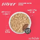 Schesir Silver Can Chicken and Duck in mousse & fillets 70g 