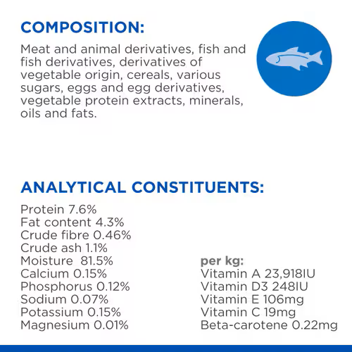 Hill's Science Plan Feline Adult Ocean Fish Pouch 85g 