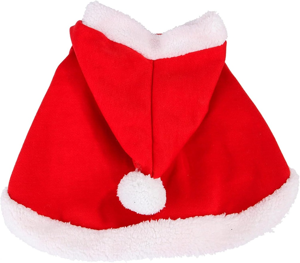 Pets.Love.Earth Pet Christmas  Cape / Red And White /  S:25*23*2 