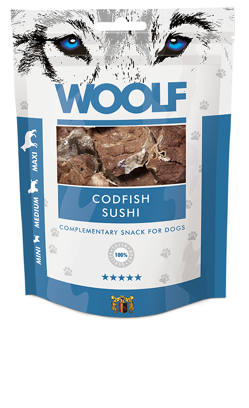 Woolf Codfish Sushi – 100g 