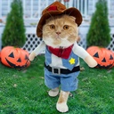 Pets.Love.Earth Cowboy Suit (With Hat) 