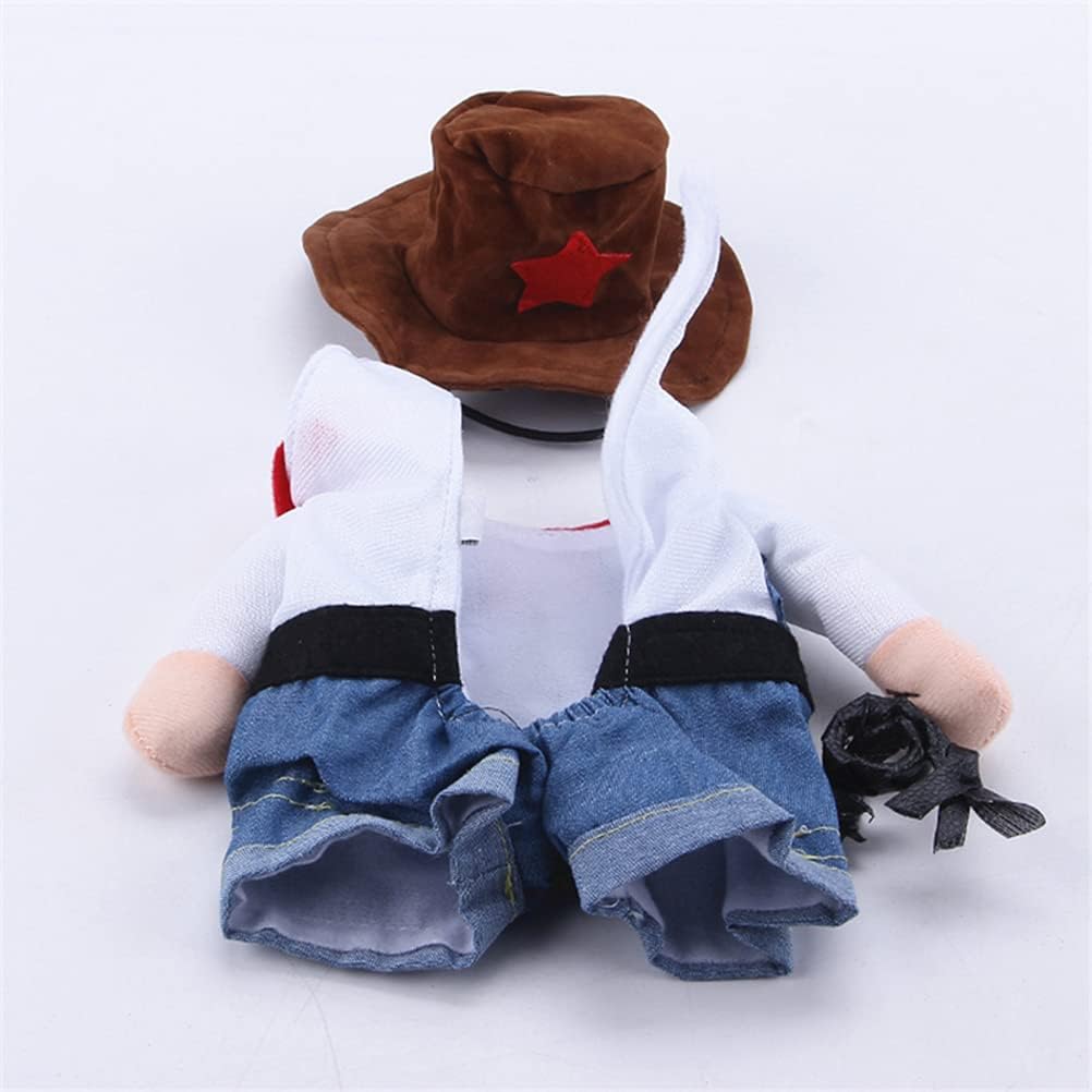 Pets.Love.Earth Cowboy Suit (With Hat) 