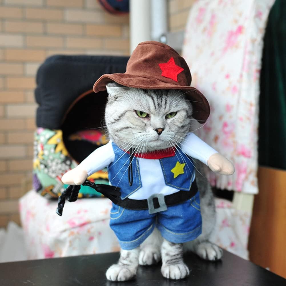 Pets.Love.Earth Cowboy Suit (With Hat) 