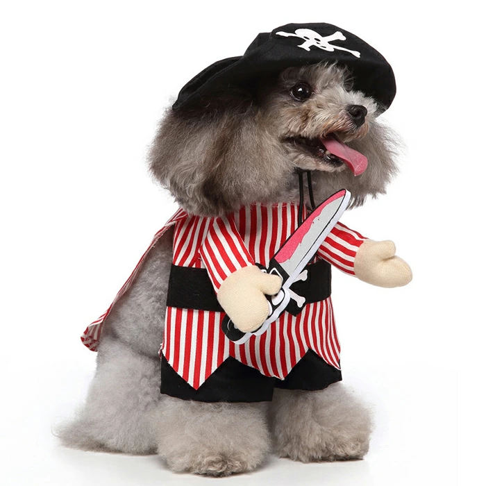 Pets.Love.Earth Vivid Pirate Suit (With Hat) 