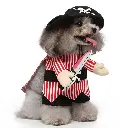 Pets.Love.Earth Vivid Pirate Suit (With Hat) 