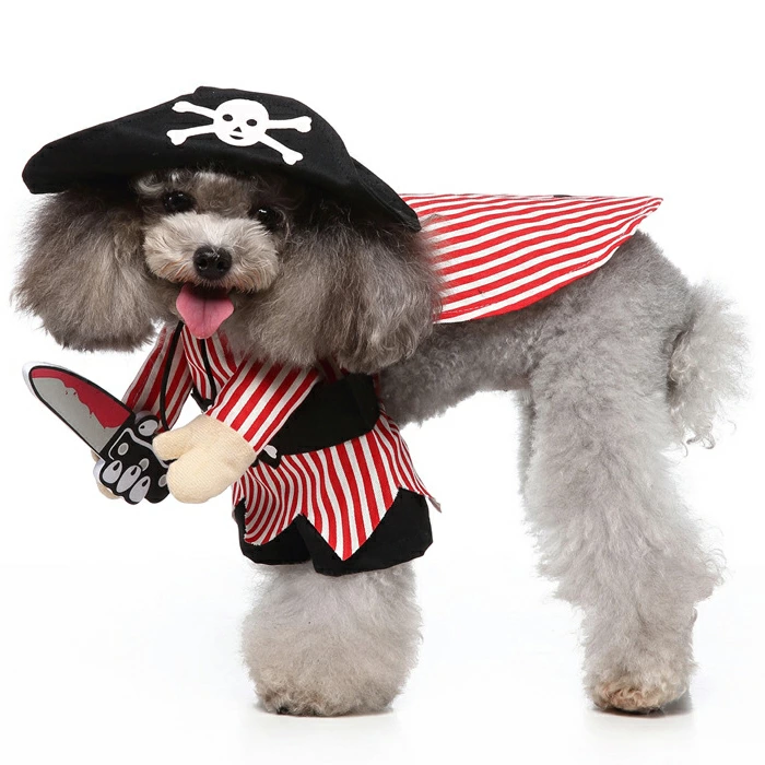 Pets.Love.Earth Vivid Pirate Suit (With Hat) 