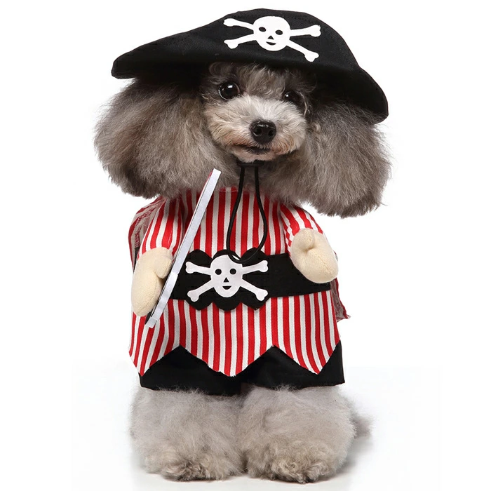 Pets.Love.Earth Vivid Pirate Suit (With Hat) 