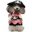 Pets.Love.Earth Vivid Pirate Suit (With Hat) 