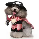 Pets.Love.Earth Vivid Pirate Suit (With Hat) 