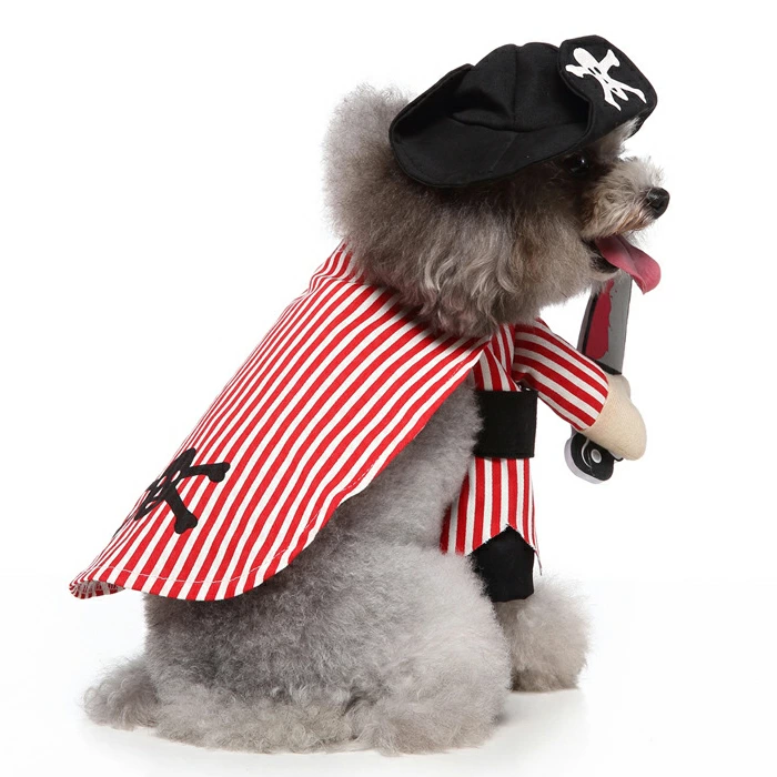 Pets.Love.Earth Vivid Pirate Suit (With Hat) 