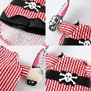 Pets.Love.Earth Vivid Pirate Suit (With Hat) 