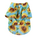 Pets.Love.Earth Hawaiian Summer Shirt Blue