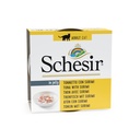 Schesir Can for Cat Chicken Fillets with Surimi In Jelly 85g