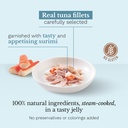 Schesir Can for Cat Chicken Fillets with Surimi In Jelly 85g
