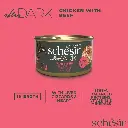 Schesir After Dark Can for Cat Chicken with Beef in Broth 80g