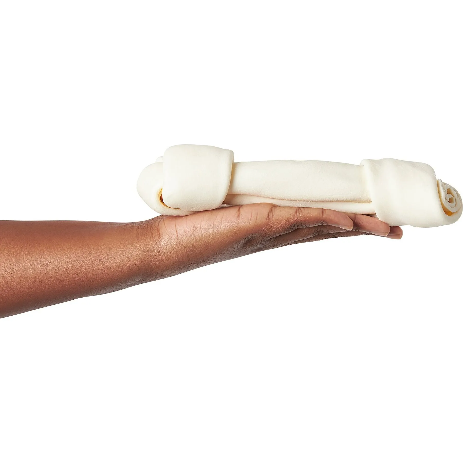 Pets.Love.Earth Knotted Rawhide Bone 12"