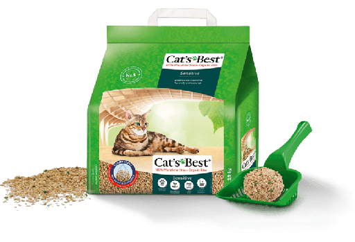 [4002973234044] Cat’s Best Sensitive Firm Clumping & Antibacterial (2.9kg)