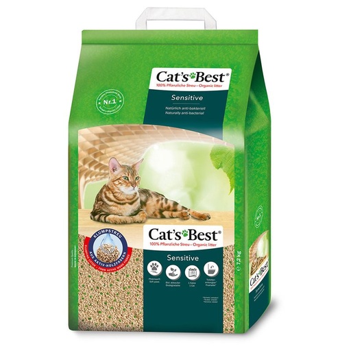 [4002973257135] Cat’s Best Sensitive Firm Clumping & Antibacterial (7.9kg)
