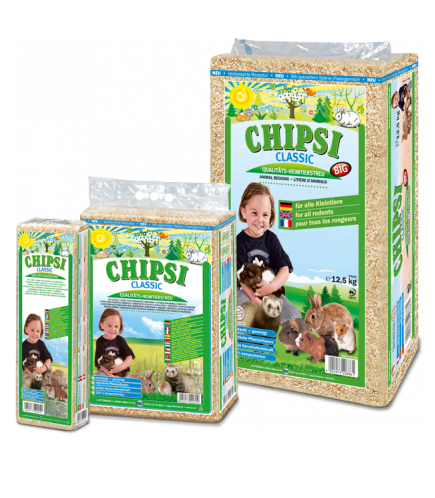 [4002973208861] Chipsi Woodchips Classic Bedding (12.5kg)