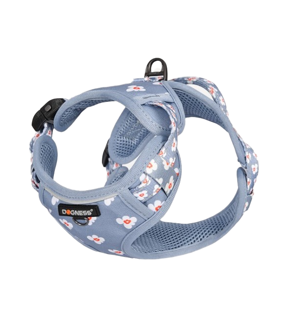 Dogness Floral Printed Harness