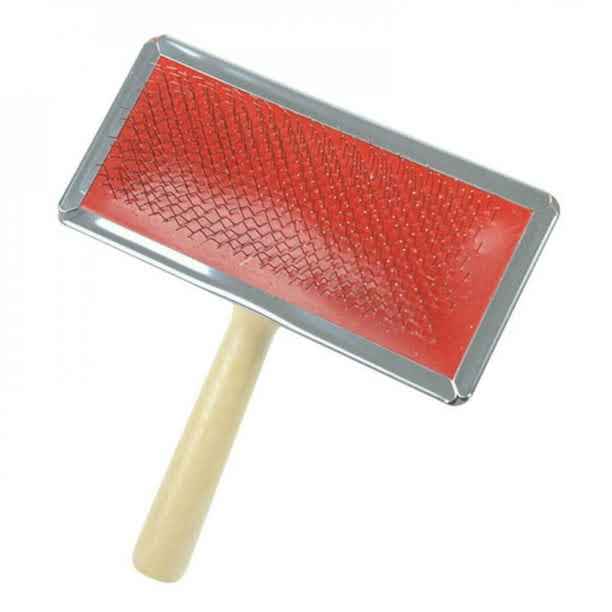 Essential Grooming Brush Wooden Handle