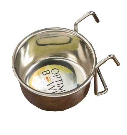 [635934608352] Optima Bowls Platinum Crate Bowl and Hook Holder Set (10 Oz)