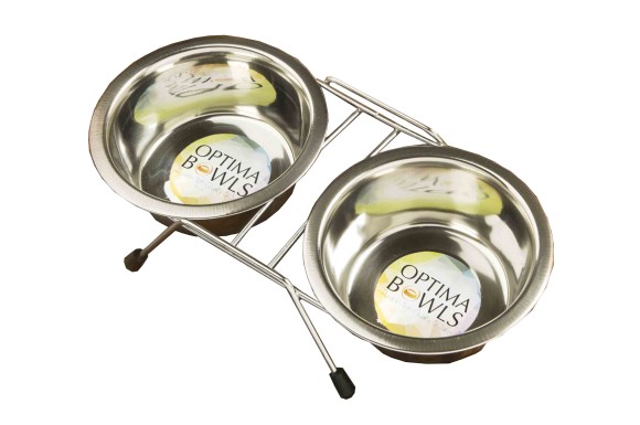Optima Bowls Platinum Double Dinner Rack Set