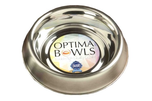 [635934608468] Optima Bowls Premium Anti-Insect Platinum Silicone-bonded Pet Bowl (16 Oz)
