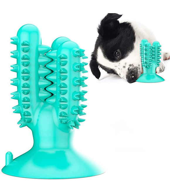 Pet Interest Cactus Dog Dental Chew Toy Accua