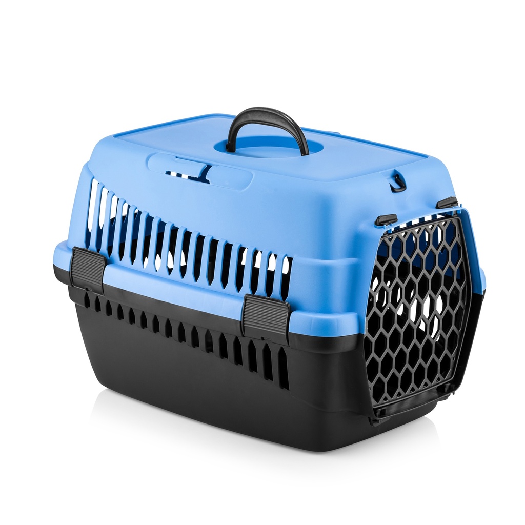[8683604145821] Pets.Love.Earth Carrier Black Base (Blue)