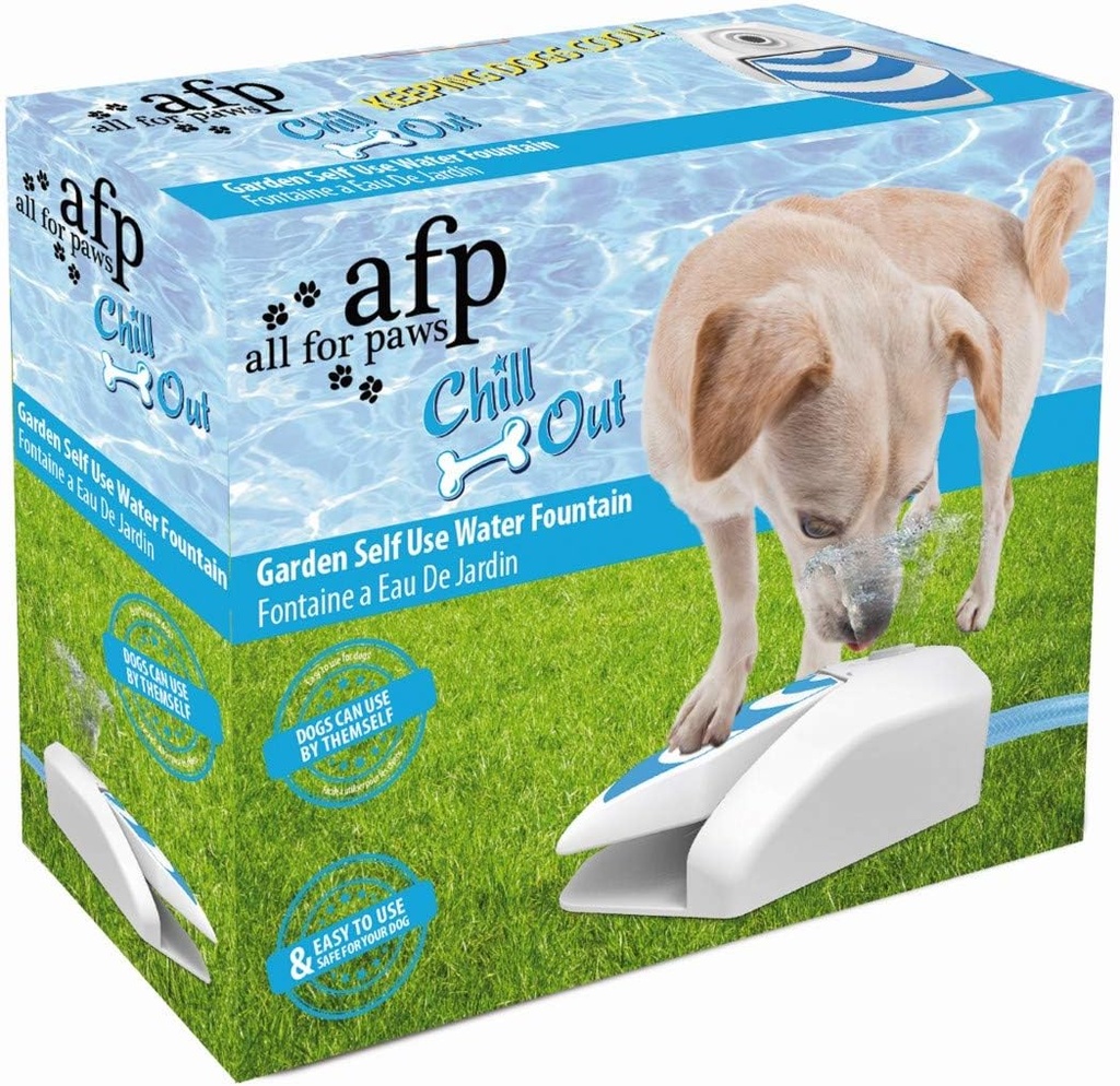All For Paws Chill Out - Garden Fountain (with compression release function)