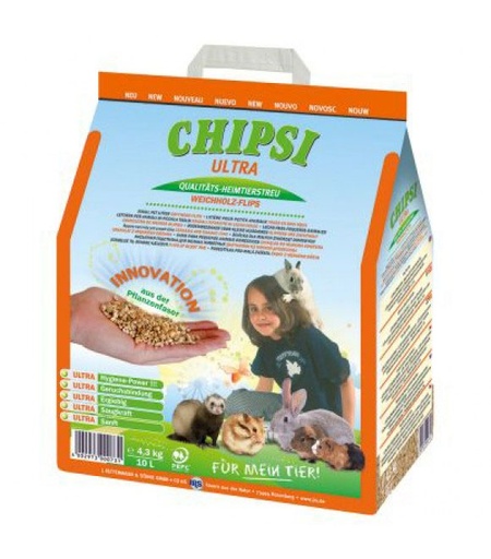 [4002973000731] Chipsi Ultra Pet Bedding 10 Liter