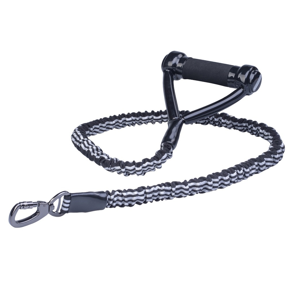Dogness Anti Shock Elastic Leash M 2cmx63cm Black