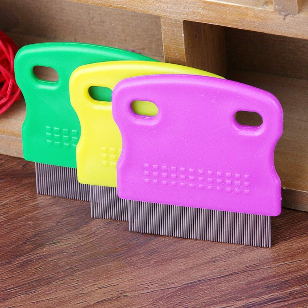 Essential Grooming Tools Lice Comb Short Needle 6.3x5.7mm
