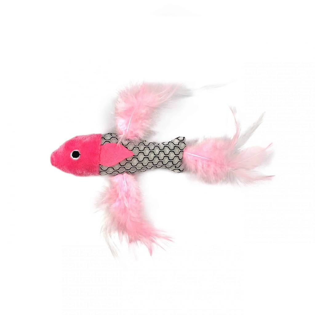 Pet Interest Cat Toy Clownfish with Silvervine