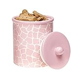 Pet Studio Sweet Safari Canister Pink