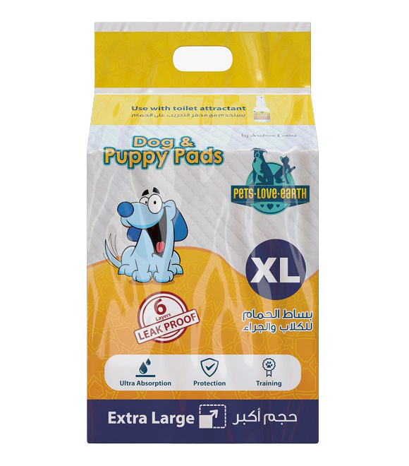 Pets.Love.Earth Dog and Puppy Pads XL 10 Pack (60X90)