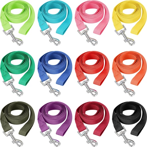 [0635934612489] Pets.Love.Earth Nylon Dog Leash Assorted