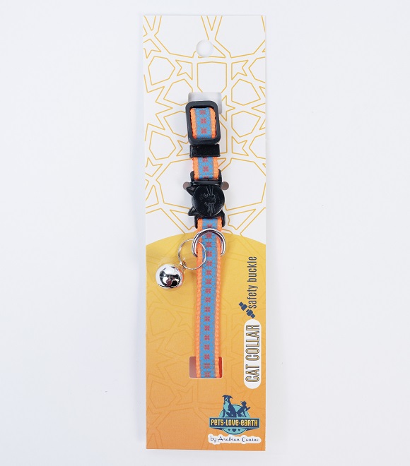 Pets.Love.Earth Nylon Reflective Flower Safe Collar