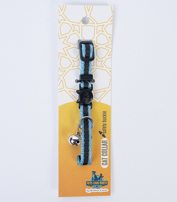 طوق أمان من النايلون ذا اللونين العاكسين من بت لوف إيرث