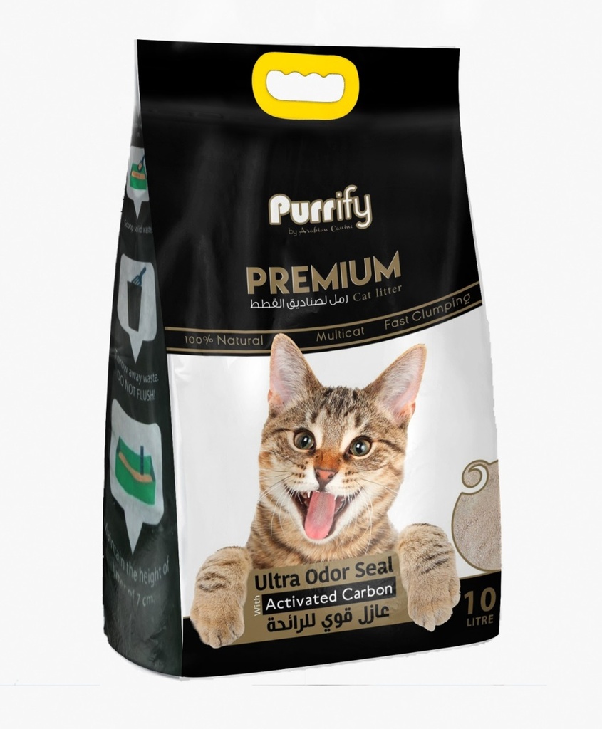 Purrify Premium Cat Litter 10Ltr