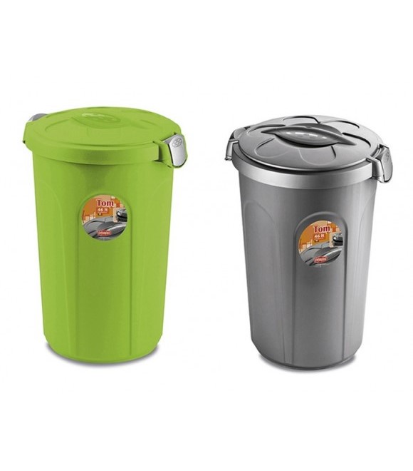 Stefanplast Bidone Tom Container Apple Green 46lt